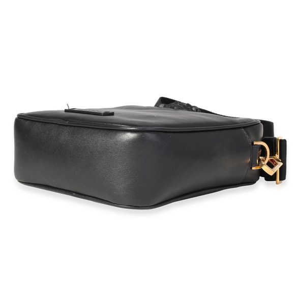 Versace Black Leather La Medusa Mini Crossbody - Picture 6 of 7